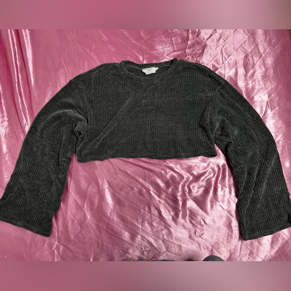 Urban Outfitters Urban Renewal Charcoal Knit Sweater